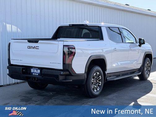 Summit White 2026 GMC Sierra EV Standard Range Elevation