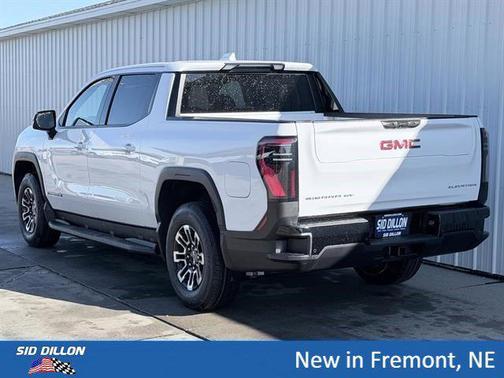 Summit White 2026 GMC Sierra EV Standard Range Elevation