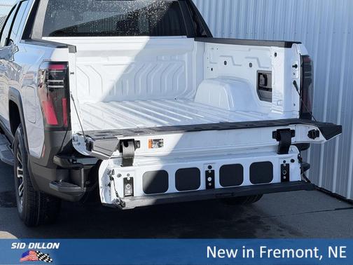 Summit White 2026 GMC Sierra EV Standard Range Elevation