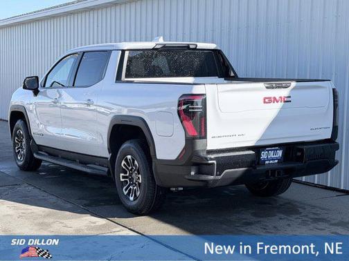 Summit White 2026 GMC Sierra EV Standard Range Elevation