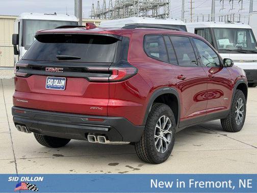 Volcanic Red Tintcoat 2026 GMC Acadia AT4 AWD