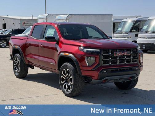 Volcanic Red Tintcoat 2026 GMC Canyon AT4