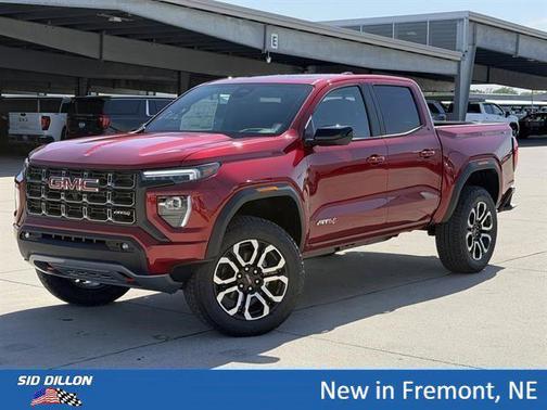 Volcanic Red Tintcoat 2026 GMC Canyon AT4