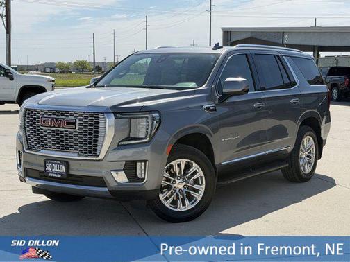 Satin Steel Metallic 2022 GMC Yukon SLT