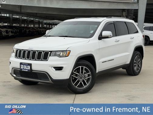 Bright White Clearcoat 2021 Jeep Grand Cherokee Limited