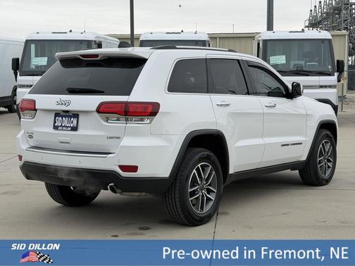 Bright White Clearcoat 2021 Jeep Grand Cherokee Limited