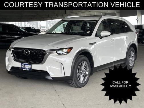 Rhodium White Premium 2025 Mazda CX-90 PHEV Preferred