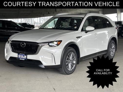 Rhodium White Premium 2025 Mazda CX-90 PHEV Preferred