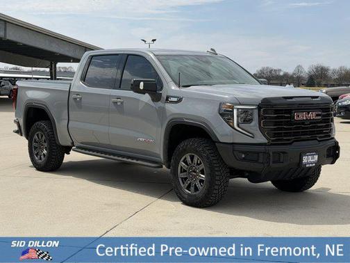Thunderstorm Gray 2025 GMC Sierra 1500 AT4X