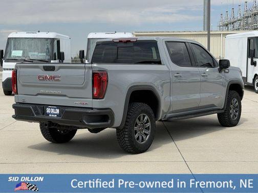 Thunderstorm Gray 2025 GMC Sierra 1500 AT4X