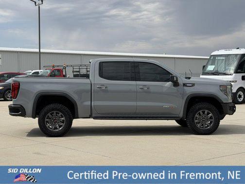 Thunderstorm Gray 2025 GMC Sierra 1500 AT4X