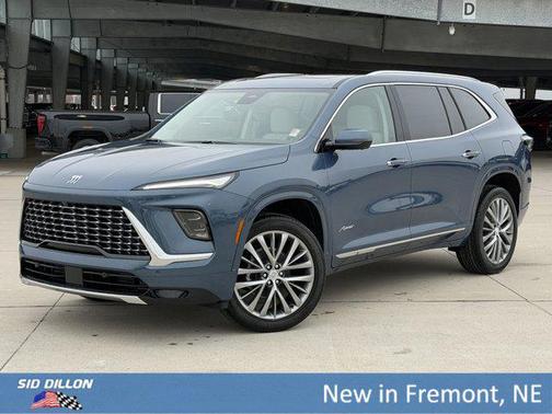 ocean blue metallic 2026 Buick Enclave Avenir FWD