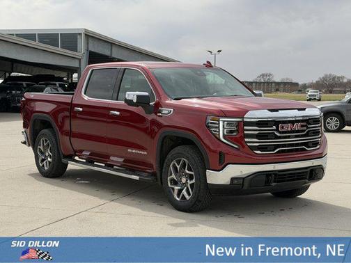 Volcanic Red Tintcoat 2026 GMC Sierra 1500 SLT