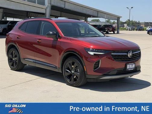 Cinnabar Metallic 2023 Buick Envision Essence AWD