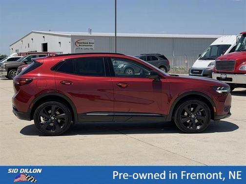 Cinnabar Metallic 2023 Buick Envision Essence AWD