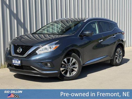 Arctic Blue Metallic 2017 Nissan Murano SL