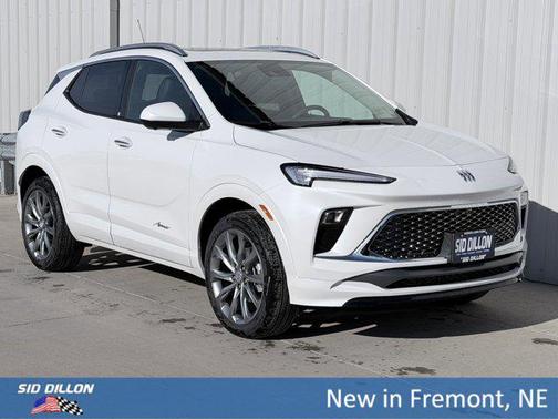 White Frost Tricoat 2026 Buick Encore GX Avenir