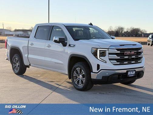 Summit White 2026 GMC Sierra 1500 SLE
