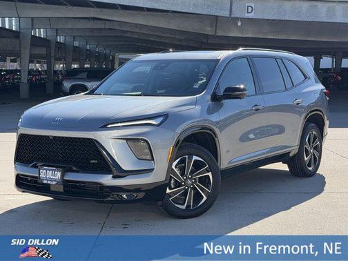 moonstone gray metallic 2026 Buick Enclave Sport Touring