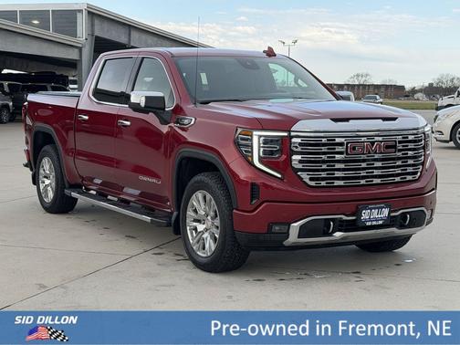 Volcanic Red Tintcoat 2023 GMC Sierra 1500 Denali