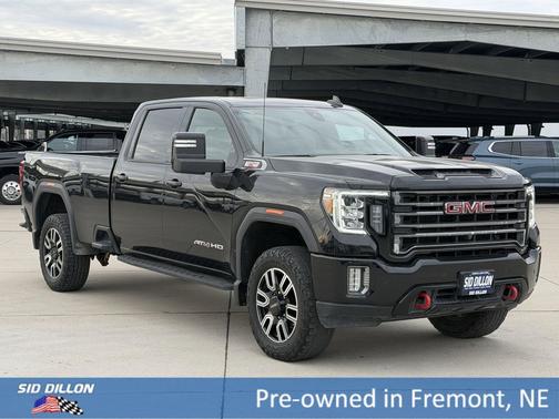 Ebony Twilight Metallic 2021 GMC Sierra 2500 AT4