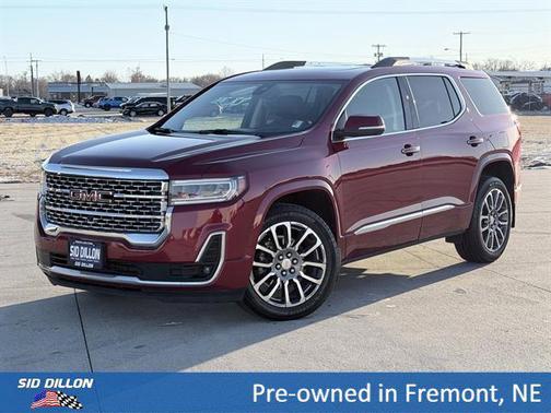 Cayenne Red Tintcoat 2021 GMC Acadia Denali