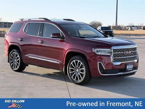 Cayenne Red Tintcoat 2021 GMC Acadia Denali