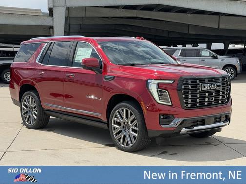 Volcanic Red Tintcoat 2026 GMC Yukon Denali Ultimate