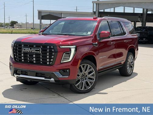 Volcanic Red Tintcoat 2026 GMC Yukon Denali Ultimate