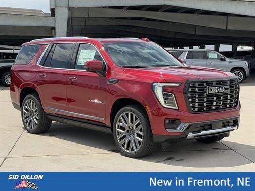 Volcanic Red Tintcoat 2026 GMC Yukon Denali Ultimate