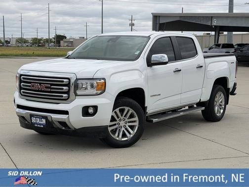 Summit White 2017 GMC Canyon SLT