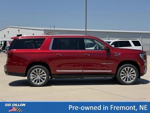 Volcanic Red Tintcoat 2024 GMC Yukon XL Denali