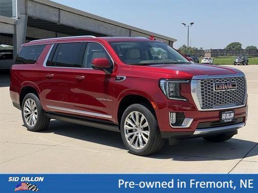 Volcanic Red Tintcoat 2024 GMC Yukon XL Denali