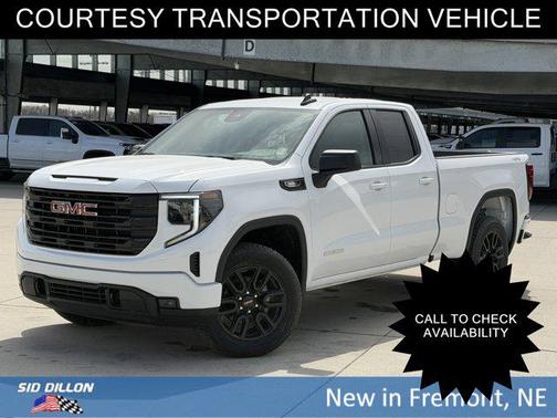 Summit White 2026 GMC Sierra 1500 Elevation