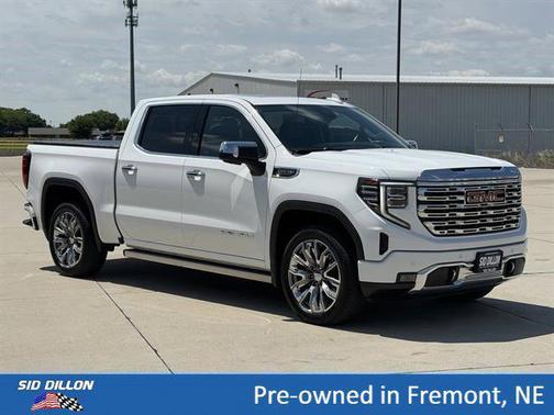 Summit White 2023 GMC Sierra 1500 Denali