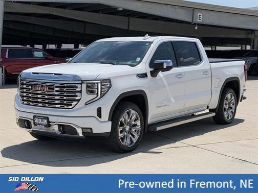 Summit White 2023 GMC Sierra 1500 Denali