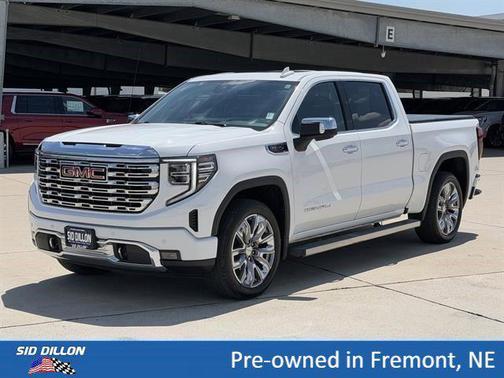 Summit White 2023 GMC Sierra 1500 Denali