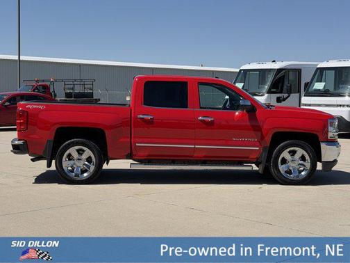 Red Hot 2017 Chevrolet Silverado 1500 LTZ