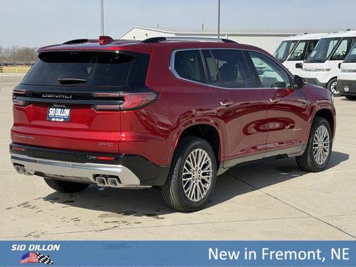 Volcanic Red Tintcoat 2026 GMC Acadia Denali