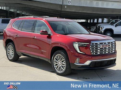 Volcanic Red Tintcoat 2026 GMC Acadia Denali