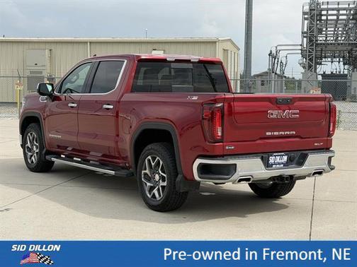 Volcanic Red Tintcoat 2025 GMC Sierra 1500 SLT