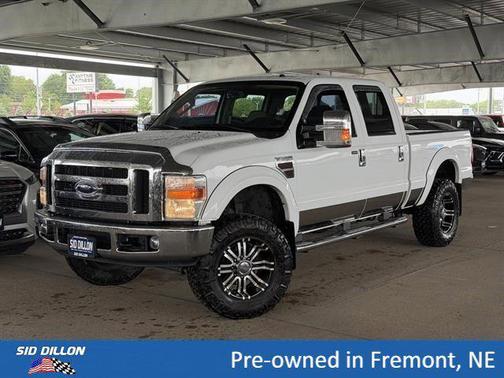 Oxford White Clearcoat 2008 Ford F-350 Lariat