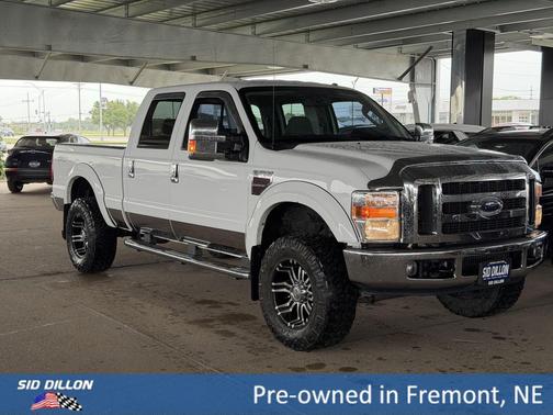 Oxford White Clearcoat 2008 Ford F-350 Lariat