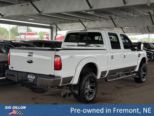 Oxford White Clearcoat 2008 Ford F-350 Lariat