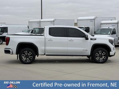 Summit White 2024 GMC Sierra 1500 AT4