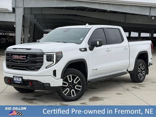 Summit White 2024 GMC Sierra 1500 AT4