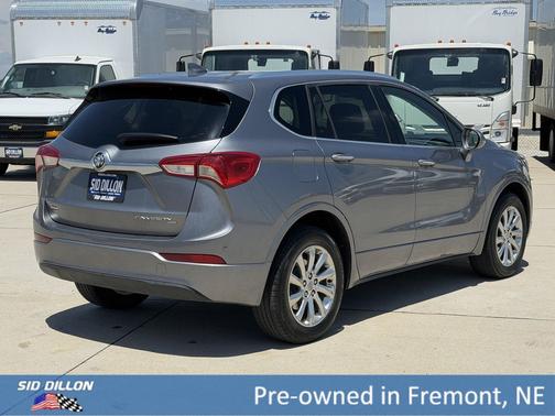 Satin Steel Metallic 2019 Buick Envision Essence
