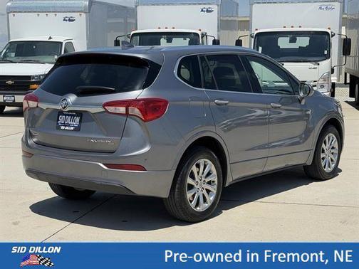 Satin Steel Metallic 2019 Buick Envision Essence