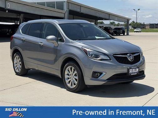 Satin Steel Metallic 2019 Buick Envision Essence