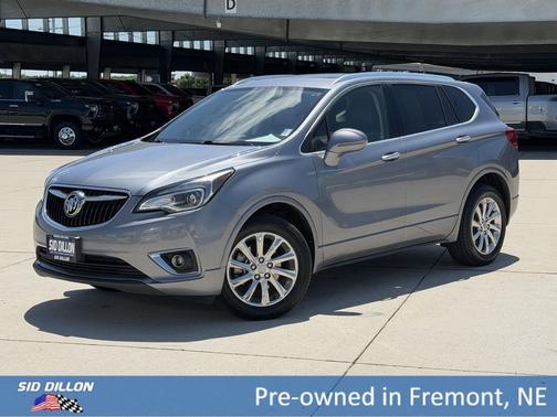 Satin Steel Metallic 2019 Buick Envision Essence